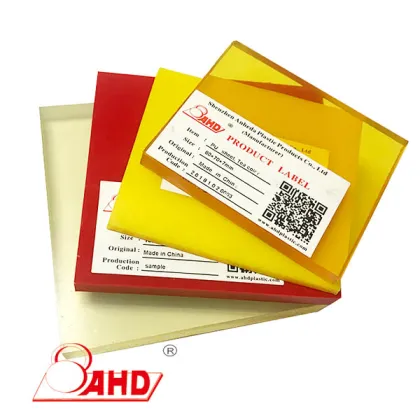 Yellow Tea Red Color polyurethane board