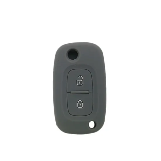 Embossed silicon Renault car key cover