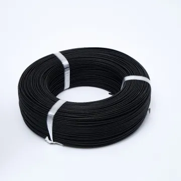 UL 3122 20# Black Silicone Rubber Wire