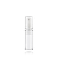 Flacon pompe airless transparent pour emballage cosmétique de soin de la peau