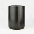 Velas de cerâmicas de cera de soja perfumada de luxo preto