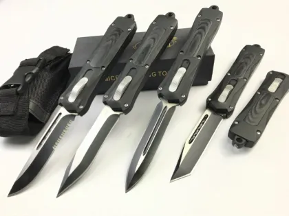 Tactical Sharper Push Button Automatic Knife