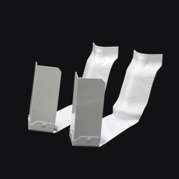 Aluminum Gutter Inside/Outside Corner for Rain Drainage Systems (5''/6''/7'')