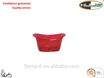 Plastic mini bathtub as gift - BC-0005(Transparent Red)