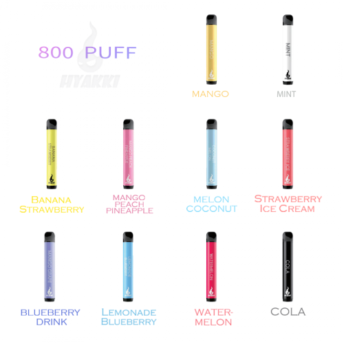 HYAKKY 800 PUFF - Cola