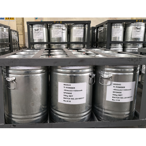 Titanium metal powder by the HDH process