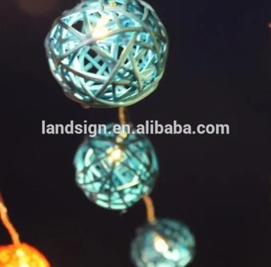 Cixi landsign solar rattan ball XLTD-135