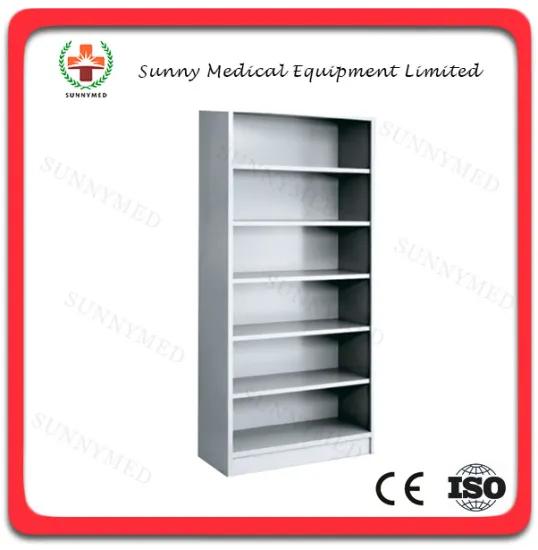 SY-R092 Hospital Stainless steel Non-door pharmacy medicine cabinet