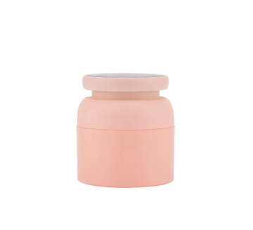 Korean pink acrylic cosmetic jars