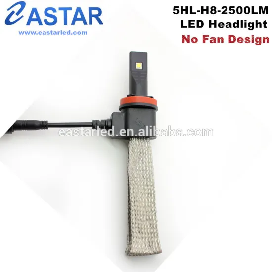 Copper heat transfer H11 LED car light