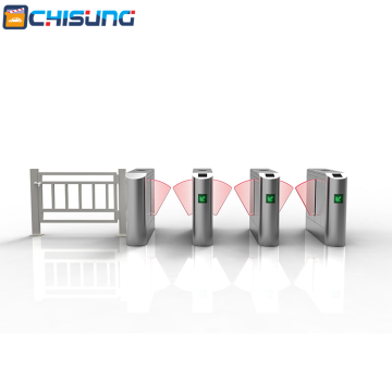 Certified CHISUNG Access Control System: Subway Flap Barrier Gate
