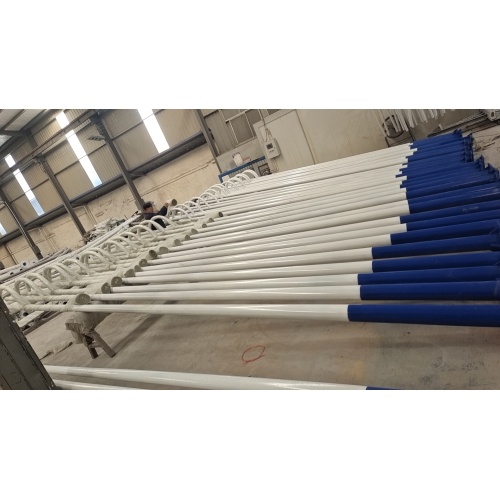 outdoor steel Light Pole Octagonal Street Light Poles