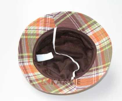 mohawk diamond checkedplaid unique customize funny bucket hat