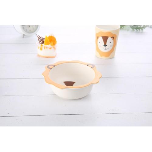 5pcs plastic kids dinnerware set