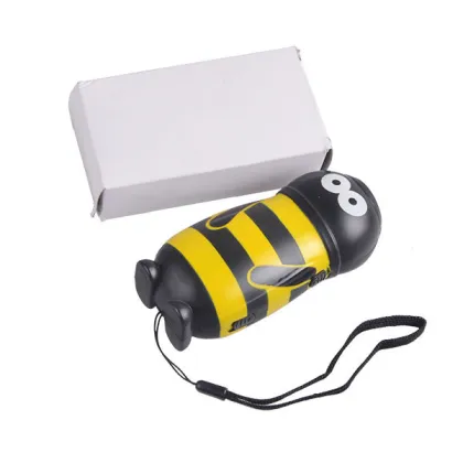 Colorful Animal Shaped Hand Press Power Generation Dynamo Flashlights