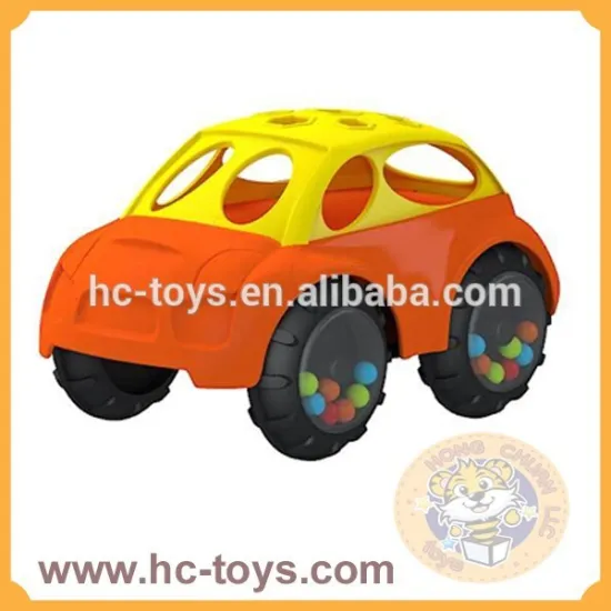 Kid Joy Cartoon Car, Baby Rattle Car, Crash Resistance Car, Cheap Toy, Soft Toy Car