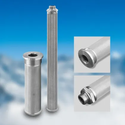 Metallic Sintered Wire Mesh Cartridge Filter