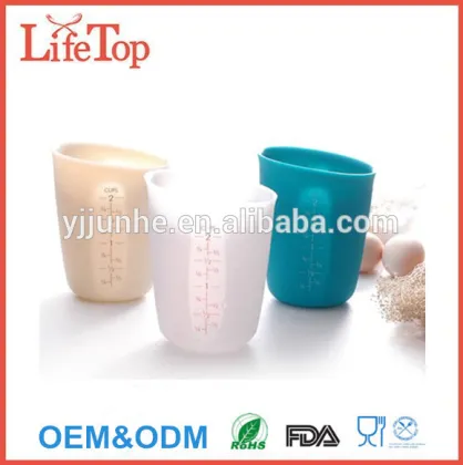 Measuring Liquid Baking Tools Kitchen Tool Silicone Measuring Cup