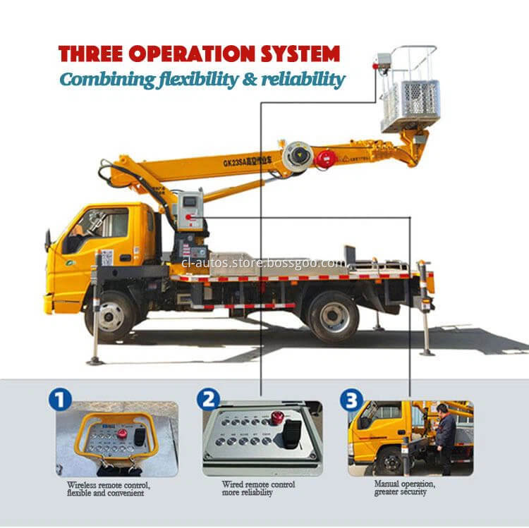 Telescopic Bucket Truck 01