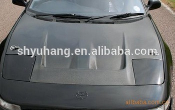 Carbon fiber MR2 SW20 Border Style Hood CF