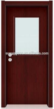 Simple bedroom door design WPC/PVC door TCB-31