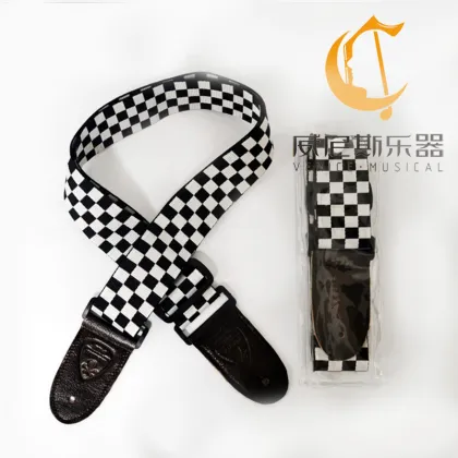 custom pattern guitar straps colorful design