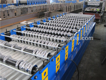 corrugated metal sheet rolling machine