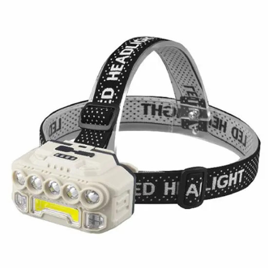 USB Rechargeable LED Outdoor Camping Fishing Headlight