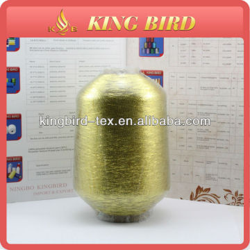 china hot sale metallic gold yarn