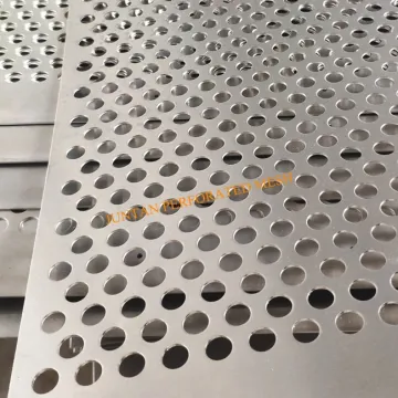 punching perforated stainless steel mesh
