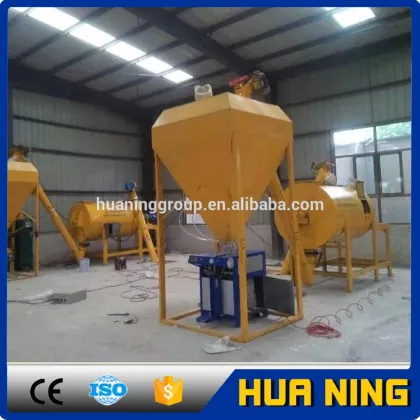 Automatic dry mix mortar production line 12t/h ceramic tile adhesive mixing machine