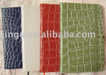 crocodile moleskin book