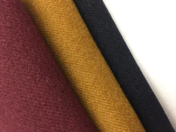 Polyester Superfine Twill Knit Solid Fabric