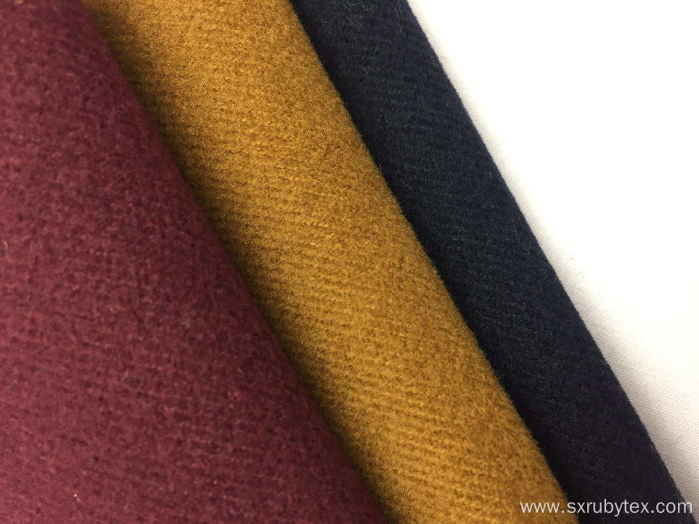 Polyester Superfine Twill Knit Solid Fabric