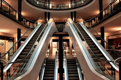 Energy Saving Commercial Building Escalator