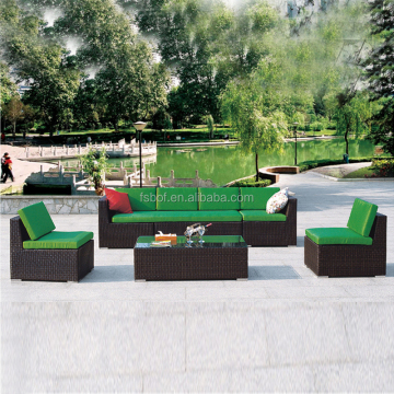 Wicker Rattan Garden Furniture Sofa Set for Patio
