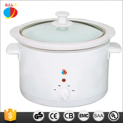 Ceramic Baby Rice Cooker: Mini Slow Cooker Electric Stew Pot