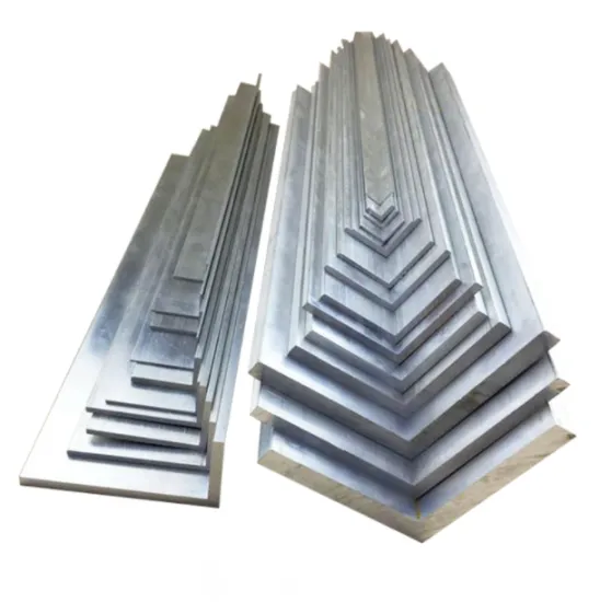Factory Supply Extruded Aluminum Angle Sections and Brackets