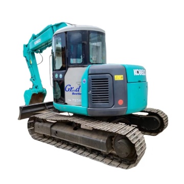 Kobelco Sk75 7-ton Hydraulic Crawler Mini Digger สำหรับขาย