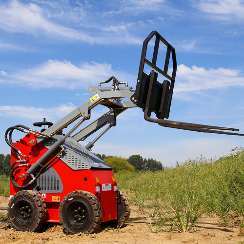 Mini Skid Steer Loader adapté au site de travail