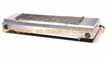 Electric Kebab Oven 9kw Smokeless Electric Barbecue Machine