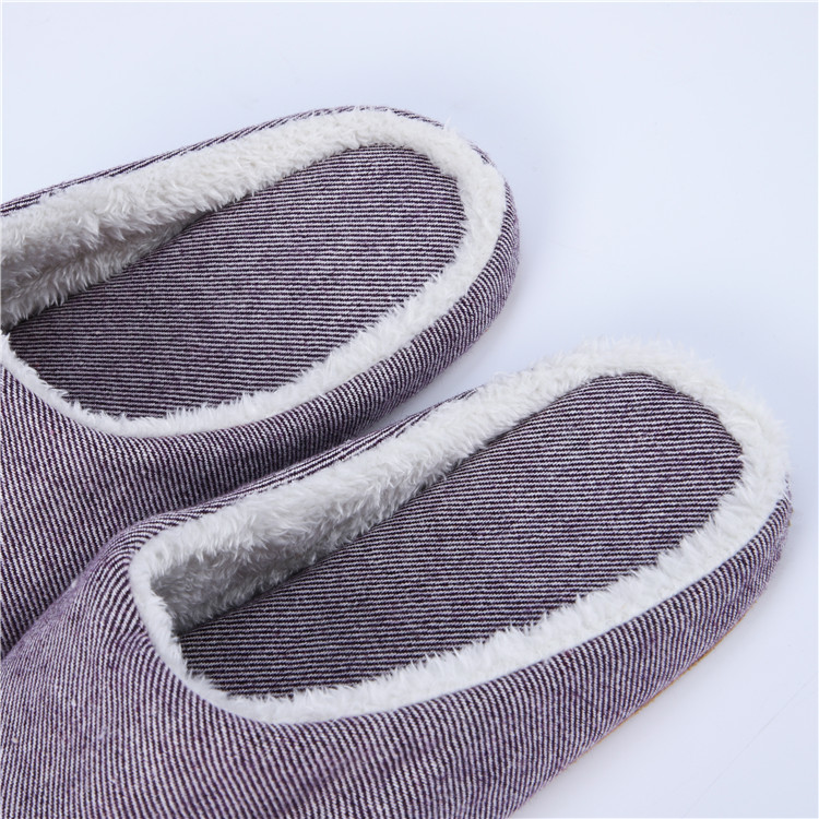 Simple Furry Hotel Slippers