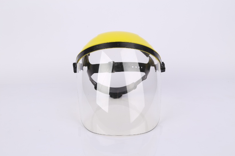 mounted Face Shield Screen Grinding Helmet