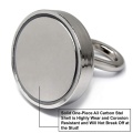 Round Neodymium Pot Magnet 18lbs