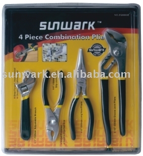 4 Pcs Combination Pliers Set
