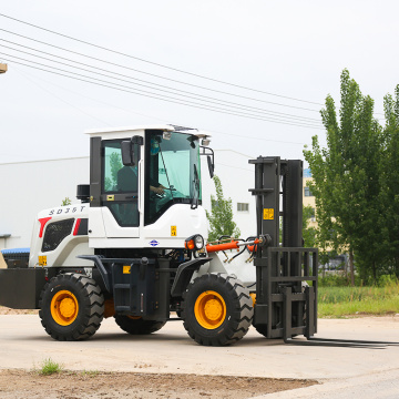 Forklift Off Road 4WD 4x4 Diesel Forklift Truck