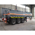 20th 18cbm sulfuric acid trailer tankuna