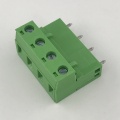 7.62MM straight pin male and female terminal block