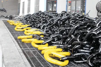 Marine Board Buoy Anchor Chain For Ship Made
