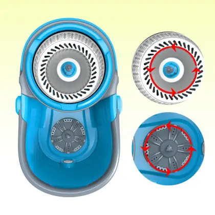 Hands Free Microfiber Twist Floor Mop